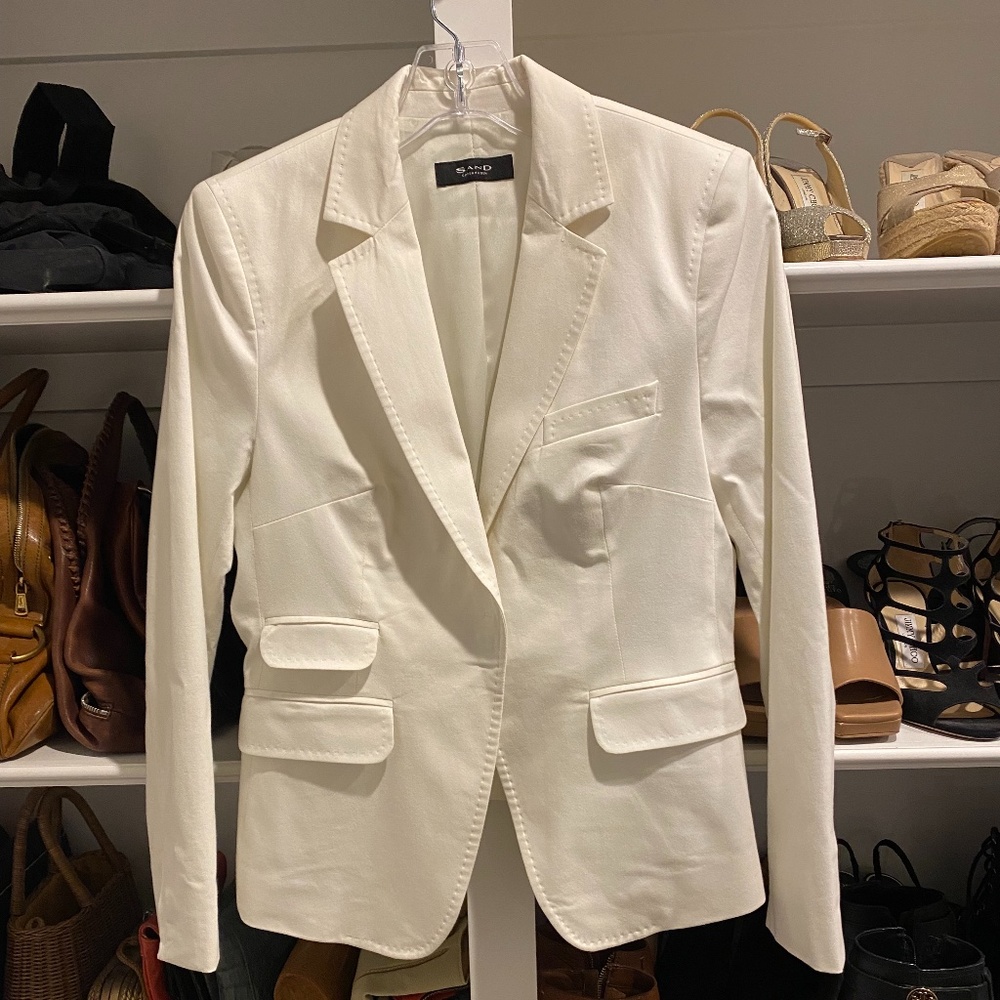 Sand Copenhagen White Blazer